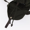 Prada Vela Double Front Pocket Backpack Tessuto with Saffiano Leather