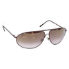 Secondhand Gucci Eyewear Sunglasses Brown Metal Accessories