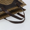 Secondhand Fendi Zip Tote Beige Canvas Accessories