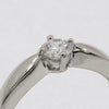 Secondhand Bvlgari Dedicata a Venezia Solitaire Ring Platinum with RBC Diamond E/VS2