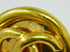 Secondhand Chanel Vintage Round CC Clip-On Earrings