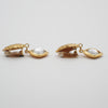 Secondhand Chanel Vintage CC Diamond Drop Clip-On Earrings