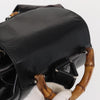 Gucci Vintage Bamboo Backpack Leather