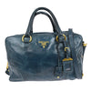 Prada Convertible Bauletto Bag Vitello Shine