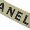 Secondhand Chanel Logo Suspenders Beige