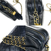 Chanel Vintage Camera Tassel Bag Quilted Leather