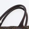 Fendi Vintage Open Tote Zucca Canvas with Leather