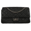 Secondhand Chanel So Black Reissue 2.55 Flap Bag Quilted Aged