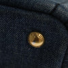 Secondhand Prada Canapa Tote Blue Denim Jeans Bags