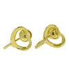 Tiffany & Co. Elsa Peretti Open Heart Earrings 18K Yellow Gold