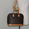 Louis Vuitton Alma Handbag Monogram Canvas