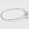 Tiffany & Co. Daisy Bangle Bracelet Silver 925