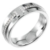 Tiffany & Co. T Two Ring 18K White Gold and Diamonds