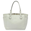 Secondhand Loewe Heritage Tote White Leather Accessories