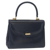 Secondhand Gucci Vintage Handbag Navy Leather Bags