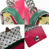 Louis Vuitton Wynwood Handbag Monogram Vernis with Monogram Canvas and Epi Leather
