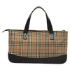 Secondhand Burberry Nova Check Handbag Nova Check Canvas and