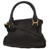 Secondhand Chloe Marcie Satchel Black Leather Bags
