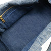 Secondhand Prada Canapa Tote Blue Denim Jeans Bags