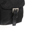 Prada Vela Double Front Pocket Backpack Tessuto with Saffiano Leather