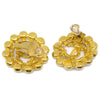 Chanel Vintage Round CC Clip-On Earrings Metal