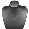 Tiffany & Co. Open Teardrop Pendant Necklace 18K Yellow Gold