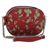 Secondhand Gucci Chain Crossbody Bag Arabesque GG Coated Canvas with