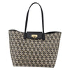 Salvatore Ferragamo Gancini Travel Tote Gancini Jacquard