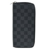 Secondhand Louis Vuitton Zippy wallet vertical Damier Graphite