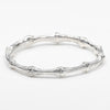 Tiffany & Co. Bamboo Bangle Bracelet Sterling Silver