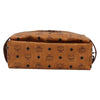 Secondhand MCM Visetos pouch Brown Pvc Accessories