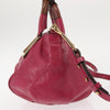 Secondhand Chloe Ethel Handbag Pink Leather Bags