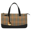 Secondhand Burberry Nova Check Handbag Nova Check Canvas and