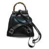 Secondhand Gucci Vintage Bamboo Backpack Nylon and