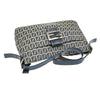 Secondhand Fendi Vintage Flap Shoulder Bag Zucchino Canvas with