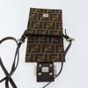 Fendi Vintage Flap Clutch Zucca canvas