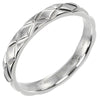 Chanel Matelasse Ring Platinum