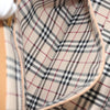 Secondhand Burberry Handle Tote Beige Leather Accessories