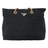 Secondhand Prada Chain Zip Tote Quilted Tessuto