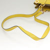 Secondhand Celine Shoulder Bag Yellow Leather Bags