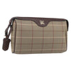 Burberry Nova check Pochette Canvas