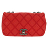 Chanel Diamond Stitch Chain Flap Bag Quilted Iridescent Calfskin