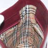 Burberry Nova Check Tote Leather