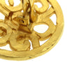 Secondhand Chanel CC Round Earrings
