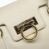Salvatore Ferragamo Gancini top handle Leather
