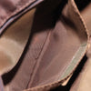 Secondhand MCM Visetos Handbag Brown Nylon Bags