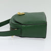 Secondhand Celine Shoulder Bag Green Leather Bags