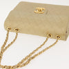 Chanel Vintage Classic Single Flap Bag Silk