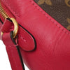 Louis Vuitton Saintonge Handbag Monogram Canvas with Leather