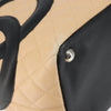 Secondhand Chanel Cambon Tote Beige Leather Accessories